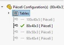 profil mecano soudé solidworks